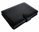Kindle 4 Folio Leather Cover With Magnetic Clasp Black Colour